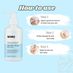 10% AHA + 1 % BHA Lotion- 200 ML