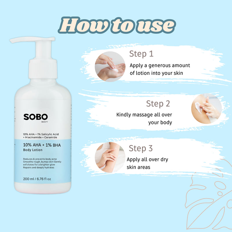 10% AHA + 1 % BHA Lotion- 200 ML
