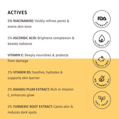 Brightening Body Lotion – With 5% Niacinamide,  5% Vitamin C - 200 ML