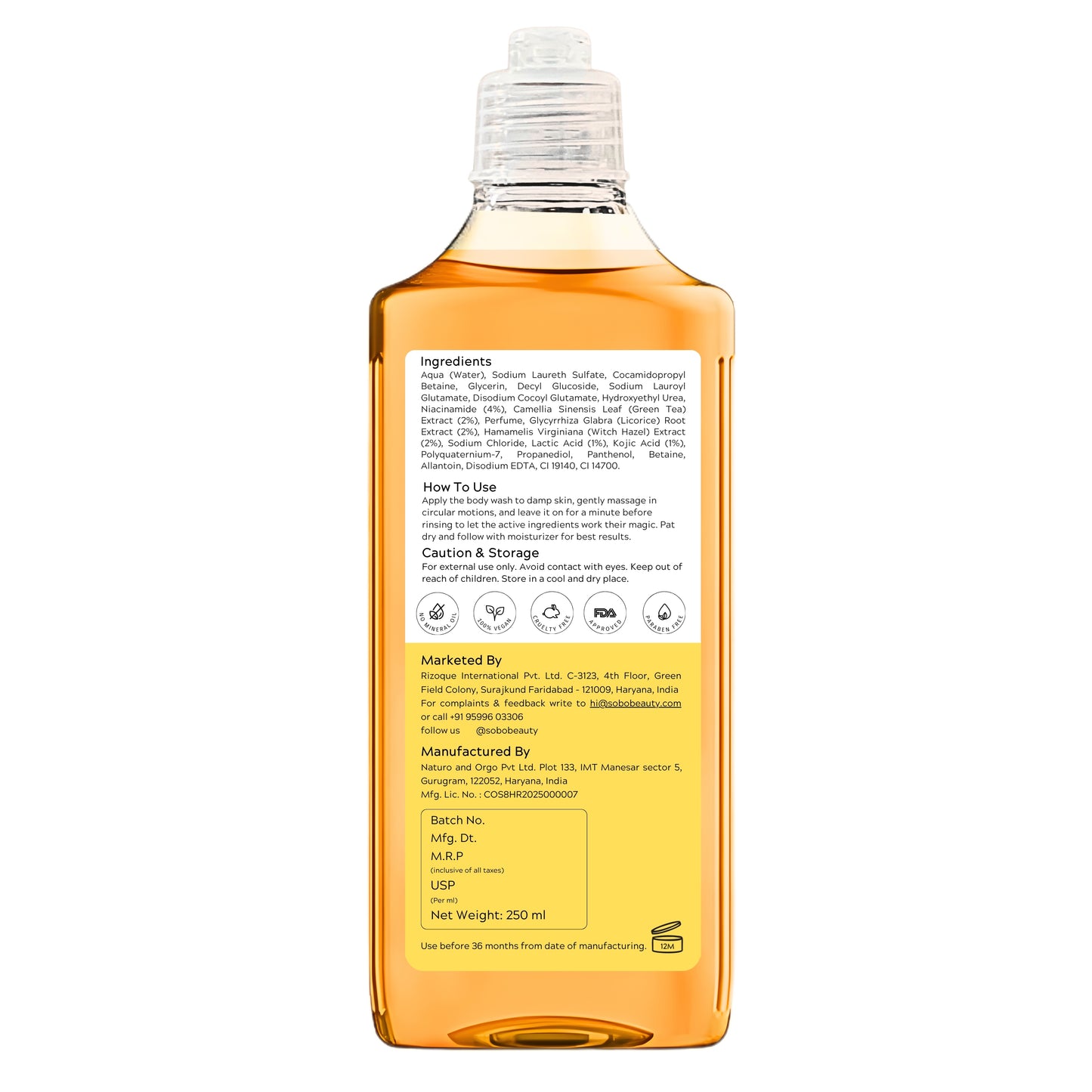 Brightening Body Wash