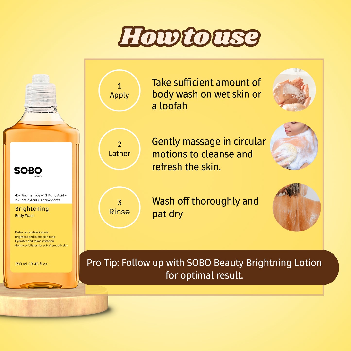 Brightening Body Wash