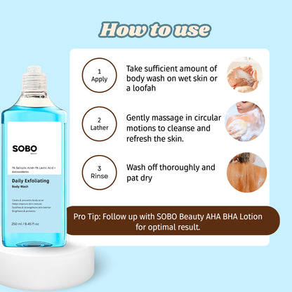 Exfoliating Body wash