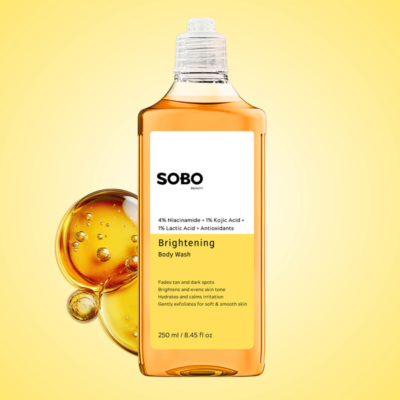 Brightening Body Wash with Niacinamide & Kojic Acid - 250ML